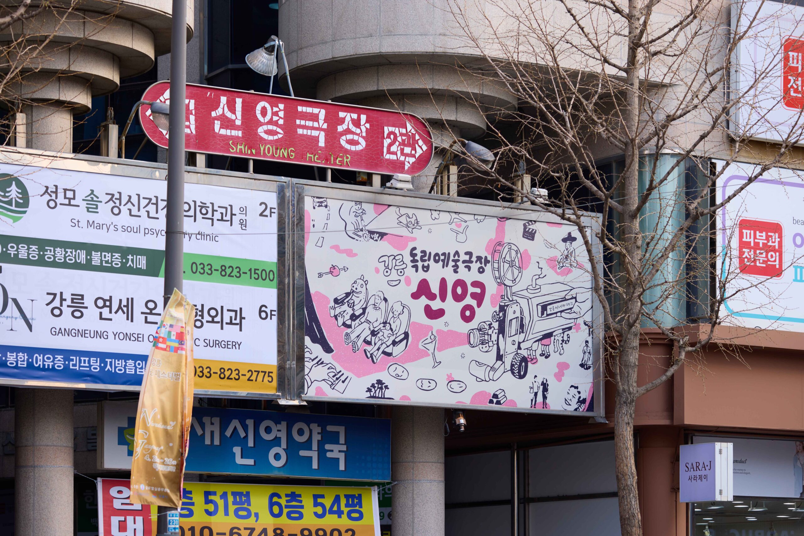 강릉독립예술극장 신영 전경
