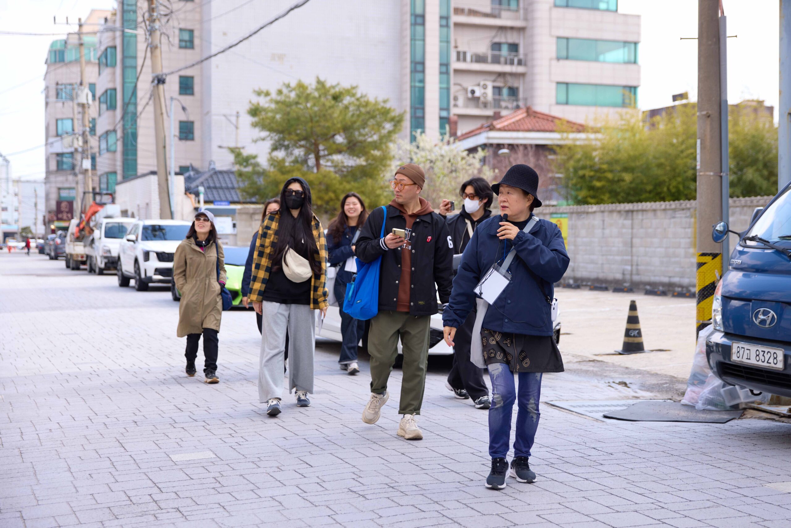 시티도슨트와 시티가이드 도보 투어 현장